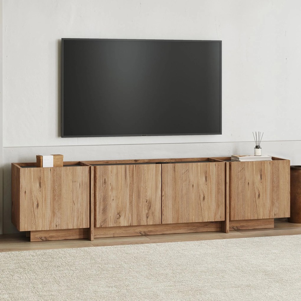 Lowen TV Állvány – Atlantic Pine & Antracit