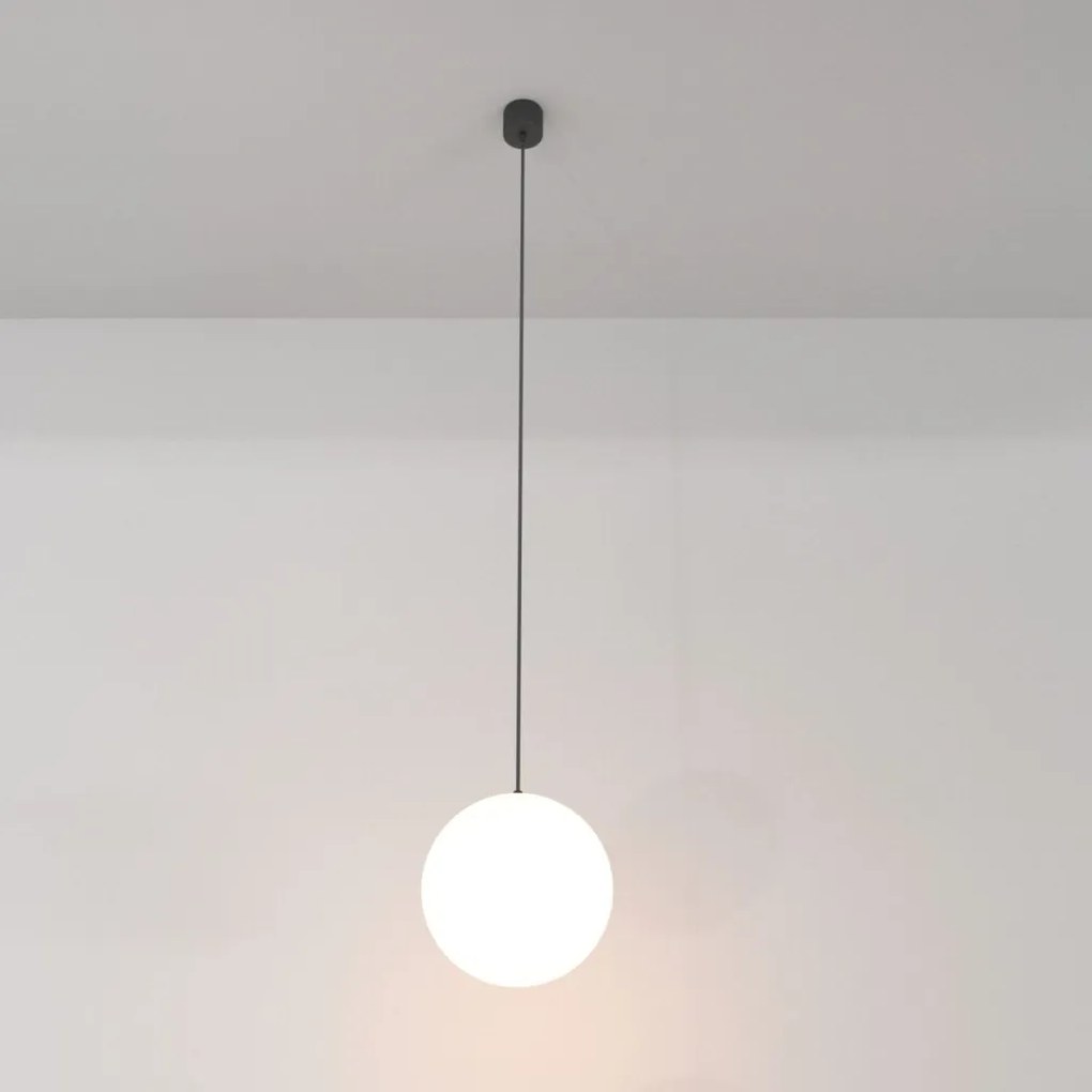 MAYTONI P039PL-5W3K-20-B LUNA Modern Függesztett Lámpa Fehér, Fekete LED IP20