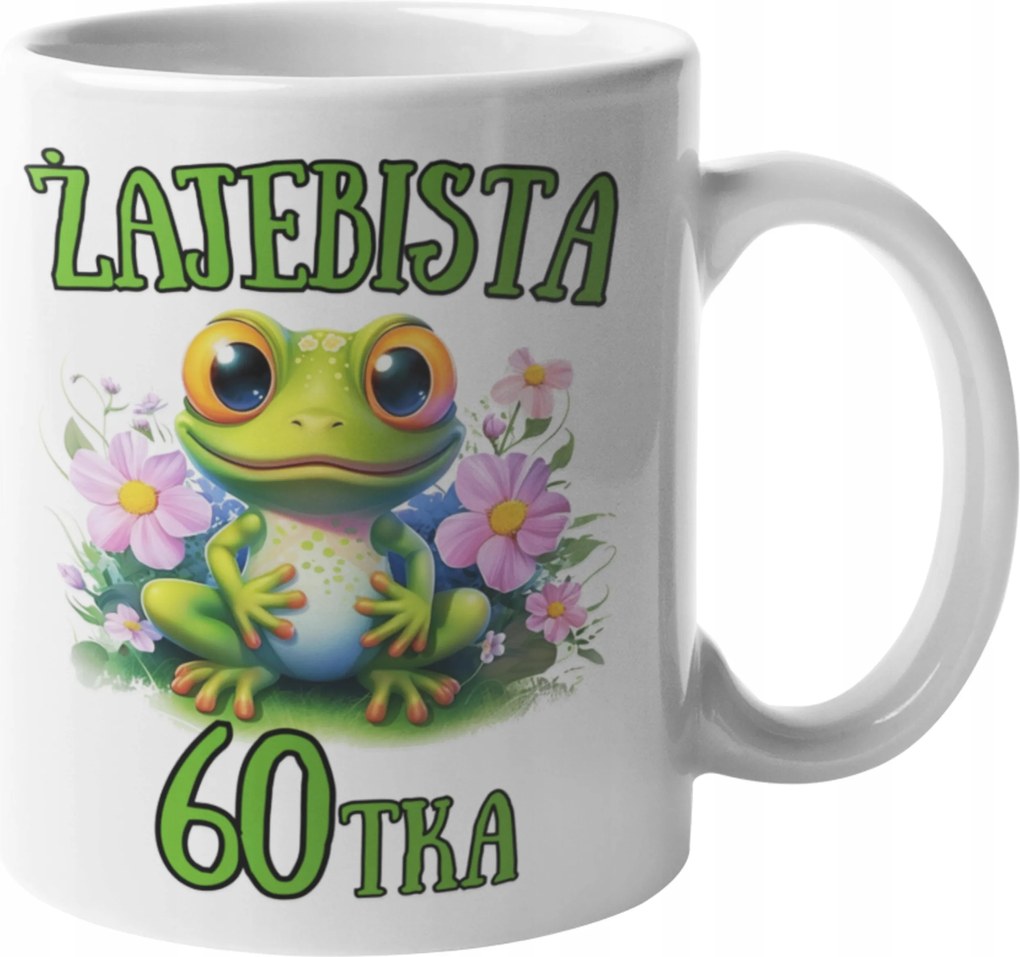 Nyomott Mintás Bögre Ajándék 30 40 50 60 Születésnapra Béka Ajándék