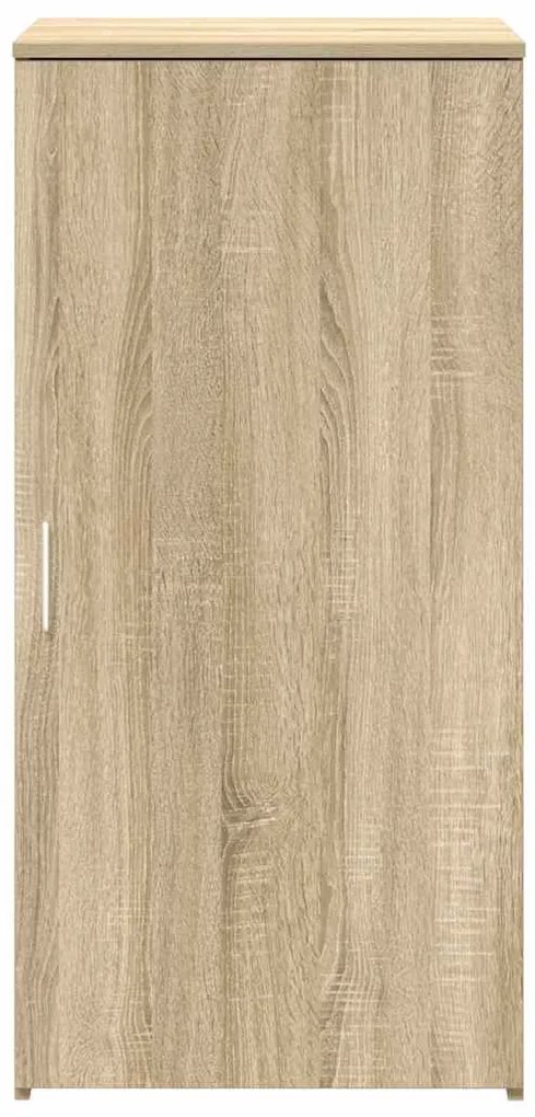 tároló szekrény sonoma tölgy 50x45x103,5 cm szerelt fa