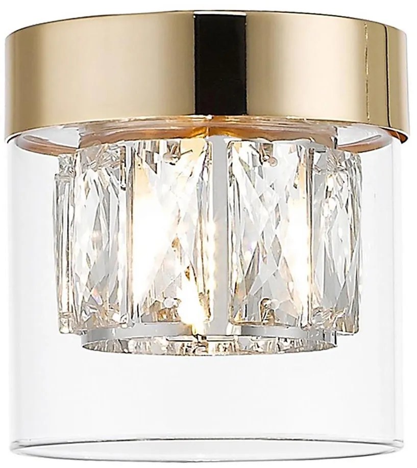 Zuma Line C0389-01A-F7AC - GEM mennyezeti lámpa 1xG9/28W/230V