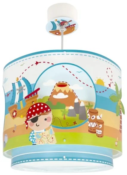 Dalber 60652 - Gyerek csillár KALÓZ ISLAND 1xE27/15W/230V