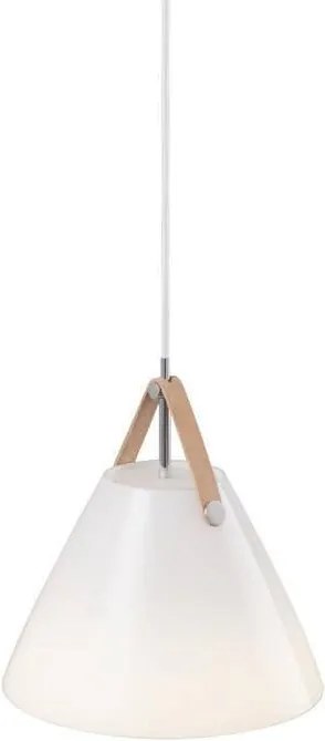NORDLUX 84313001 STRAP Egyágú Függesztett Lámpa Üveg E27 IP20