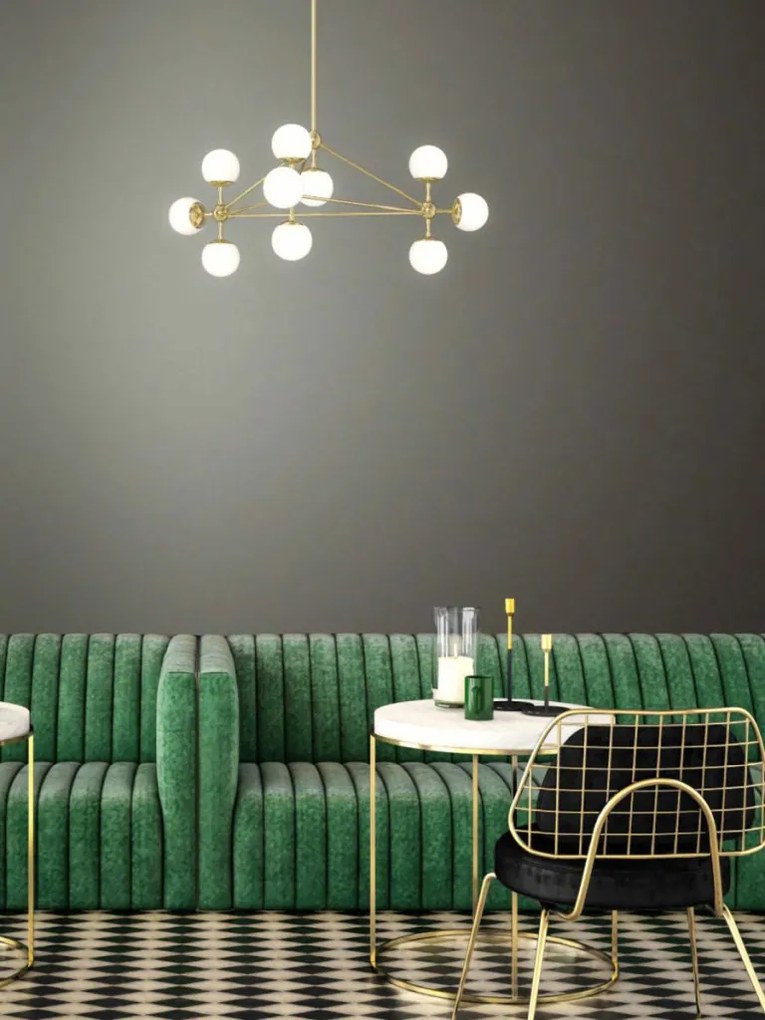 Orlicki Design BAO OR80070 Függőlámpa 10x8W/E27