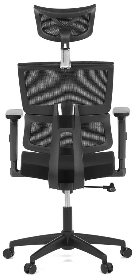 Scaun pivotant de birou de culoare neagră Mecanism pivotant. KA-B1025