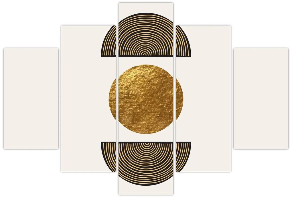 Kép - Arany dísz N⁰1 (150x105 cm)