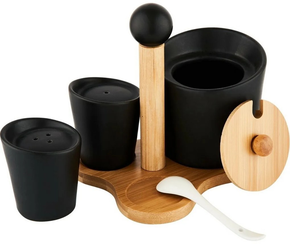 Florina Adria fűszertartó szett, fekete