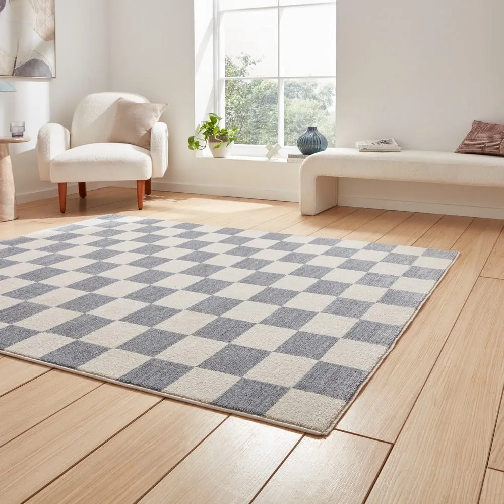 Kék szőnyeg 80x150 cm Baltimore – Think Rugs
