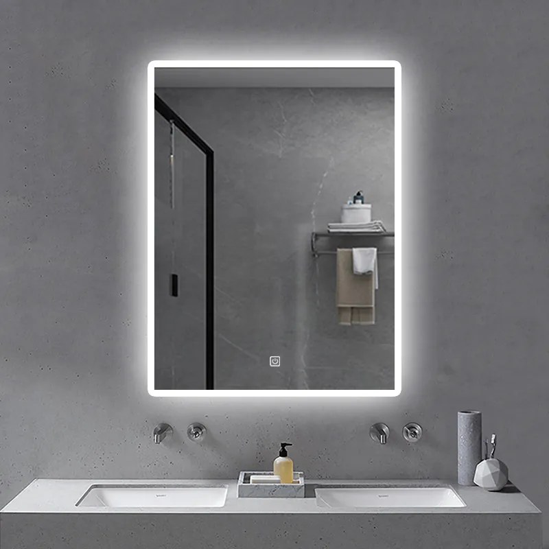Universe Lighting F201A-1 LED tükör - fényerő + színhőmérséklet szabályozás - 60 x 80 cm