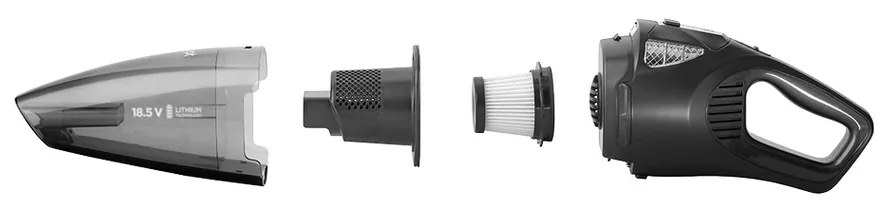 Concept VP4380 kéziporszívó Real Force