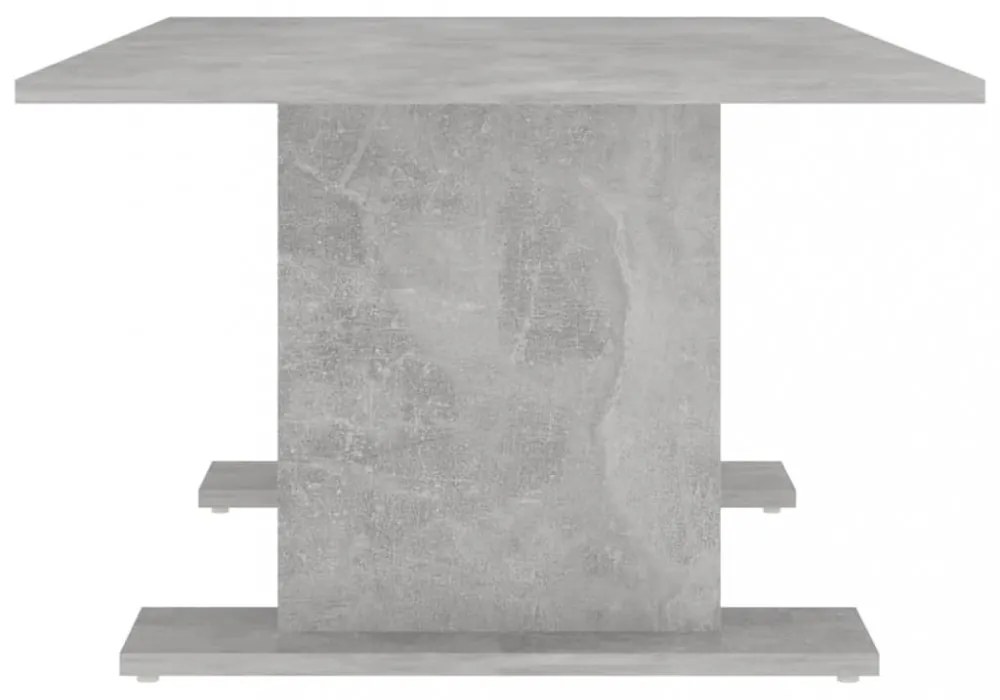 betonszürke szerelt fa dohányzóasztal 103,5 x 60 x 40 cm
