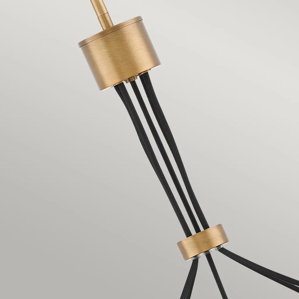 ELSTEAD QN-ENSEMBLE5P-BB ENSEMBLE Modern Led Függesztett Lámpa Csiszolt Bronz E27 IP20