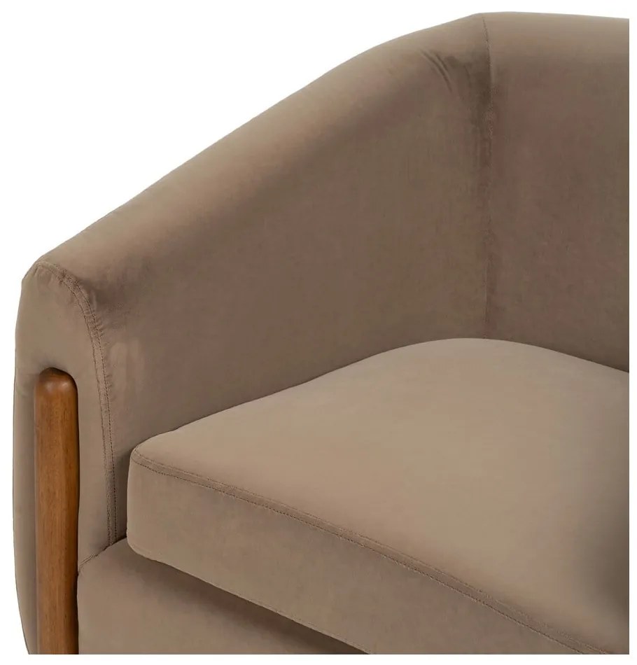 Világosbarna fotel – Ixia