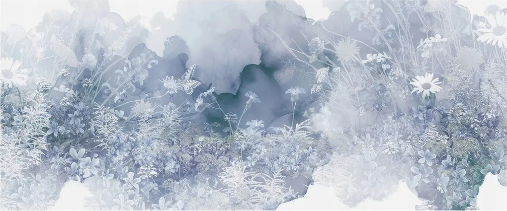 Dekoratív Fotótapéta Hálószobába Virágos rét 250x104 Ragasztó