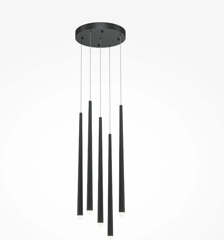 Maytoni modern függeszték cascade fekete mymod132pl-l28bk2