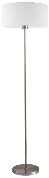 LED állólámpa TUNJA 1xE27/20W/230V, átm. 38 cm, matt króm/fehér