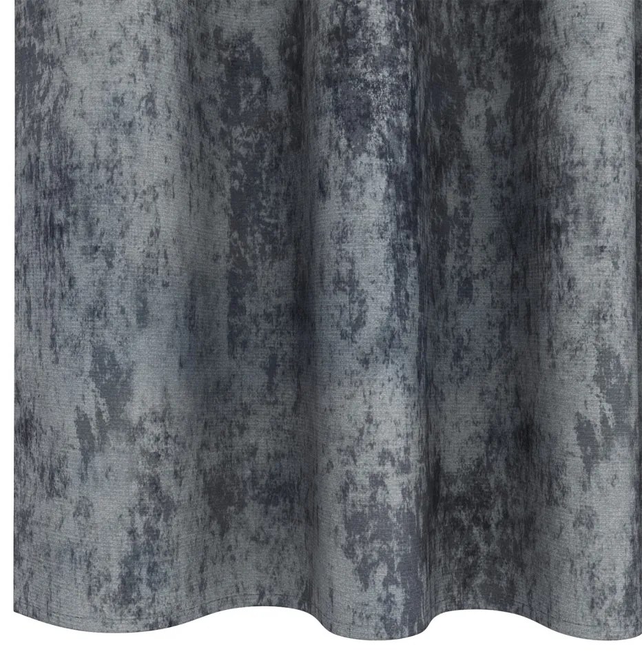 Velvet Függönyök 2 db Pálcával Ezüst szürke 175x140 cm