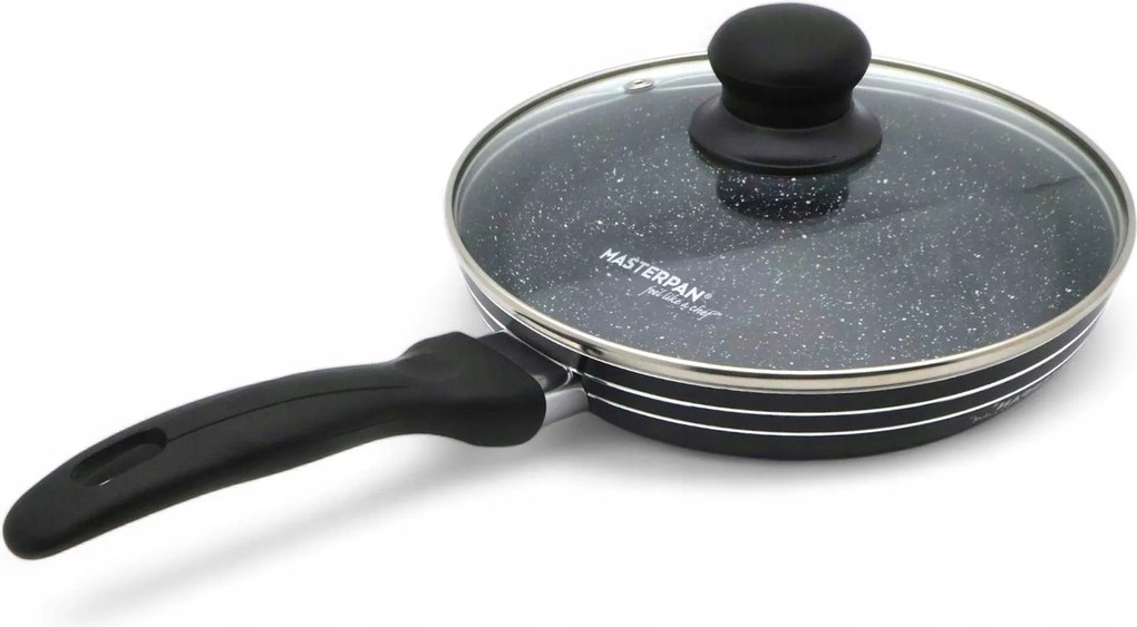 Gránit Serpenyő Fedő 30CM Méhsejt Indukciós Gáz 2.8L Magas 5.5