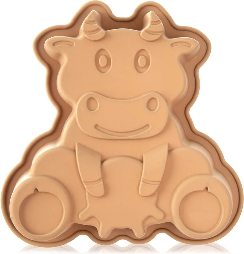Szilikon Torta Sütőforma Tehén 3D Forma Gyerekeknek Állat