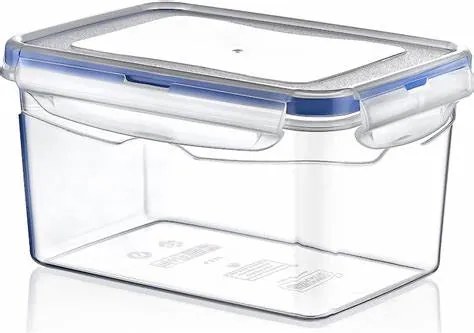 Légmentesen Záródó Ételtároló Tartály 1.3L Téglalap