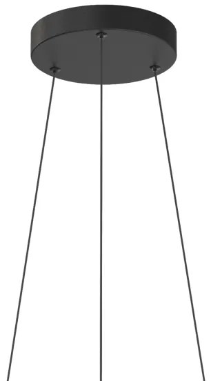 ONLI - LED Csillár zsinóron MATE LED/40W/230V 4000K fekete