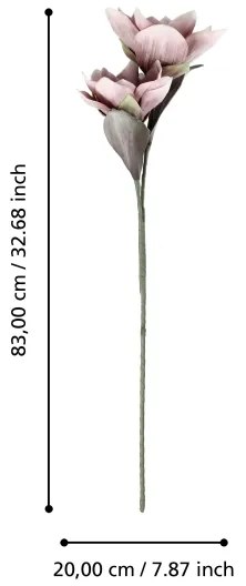 Eglo 428113 - Művirág MOLAVE 83 cm rózsaszín