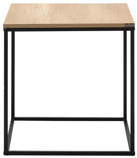 Kávésasztal 52x50 cm barna