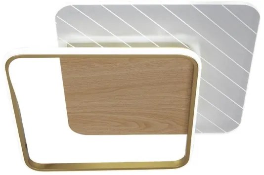 LED Dimmelhető mennyezeti lámpa LED/60W/230V 3000-6500K + távirányítás