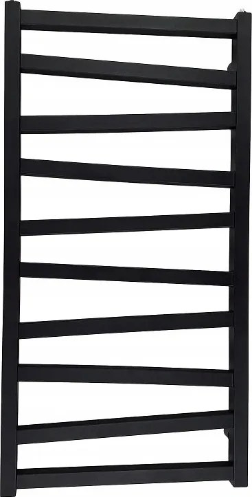 Fürdőszobai radiátor Inox 100/50 létra Fekete