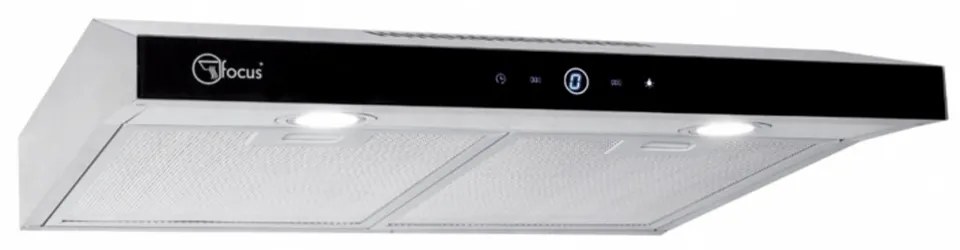 MODO 50 INOX Beépíthető konyhai páraelszívó 50 cm széles 80W