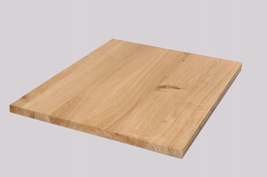 Ragasztó Tölgy 2cm 100X20cm Rustikal Nyers Tölgy Asztallap , Ablakpárkány , Fokozat