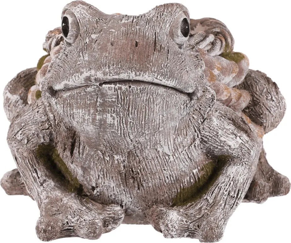 Béka virágtartó, magnézium, szürke