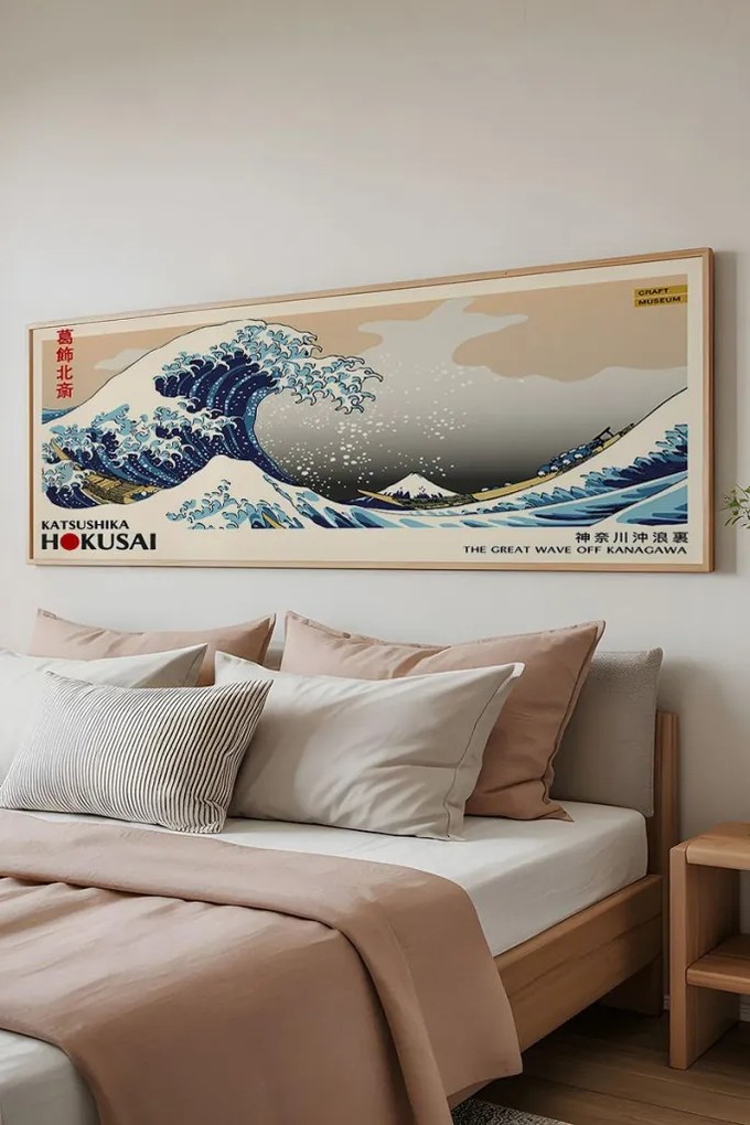 Artsmdfyty9-50120 keretezett MDF falikép, 50 x 120 cm