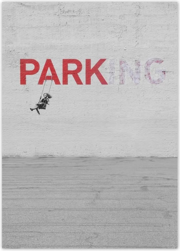 Poszterek 50x70 Banksy Parkoló