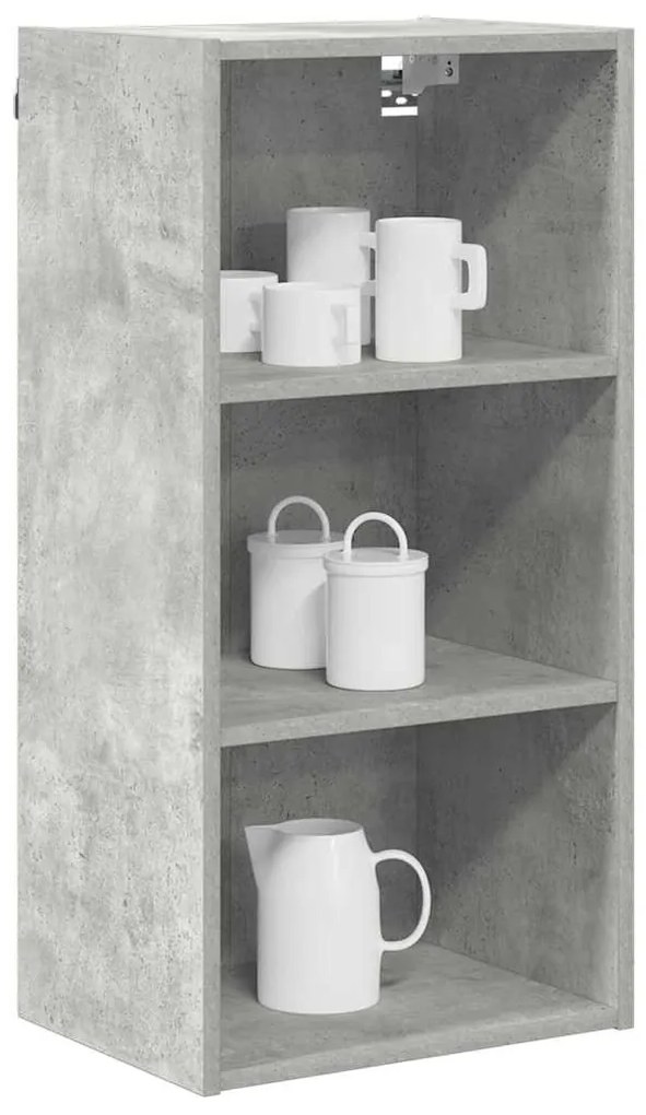 Függő szekrény Riga Beton Szürke 40 x 29,5 x 80 cm Faanyag