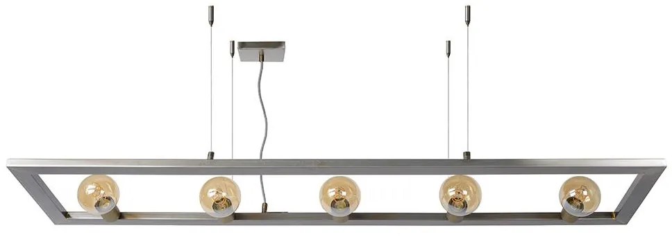 Lucide 73403/05/18 - Csillár zsinóron THOR 5xE27/60W/230V
