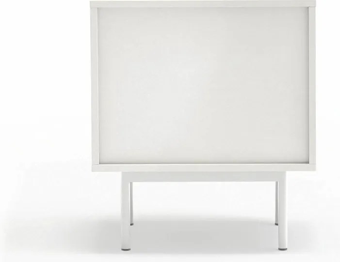 Fehér matt éjjeliszekrény Sierra – Teulat