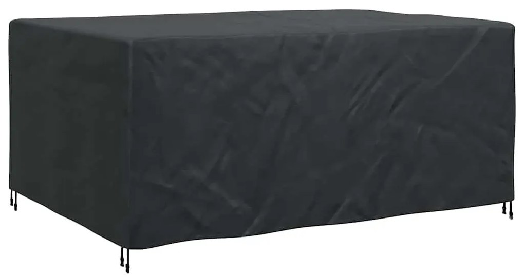 Kültéri bútorhuzat Fekete 240 x 160 x 100 cm 210D