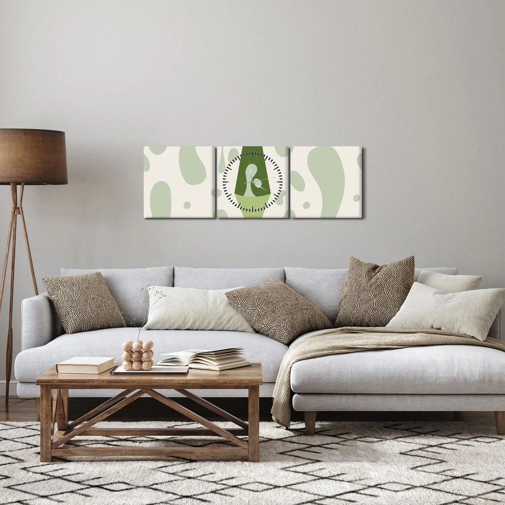 Kép - Hippik, lávalámpa (órával) (90x30 cm)