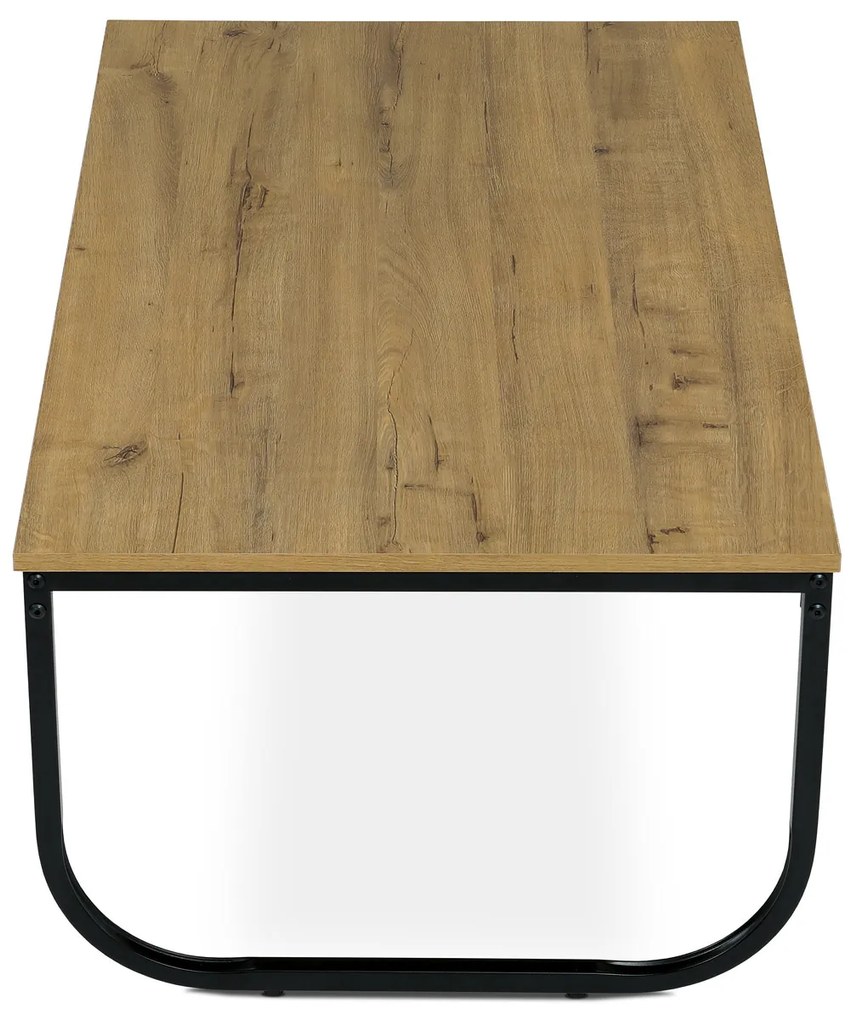 Elegáns konferenciaasztal U-lábakkal, 100 x 60 x40 cm