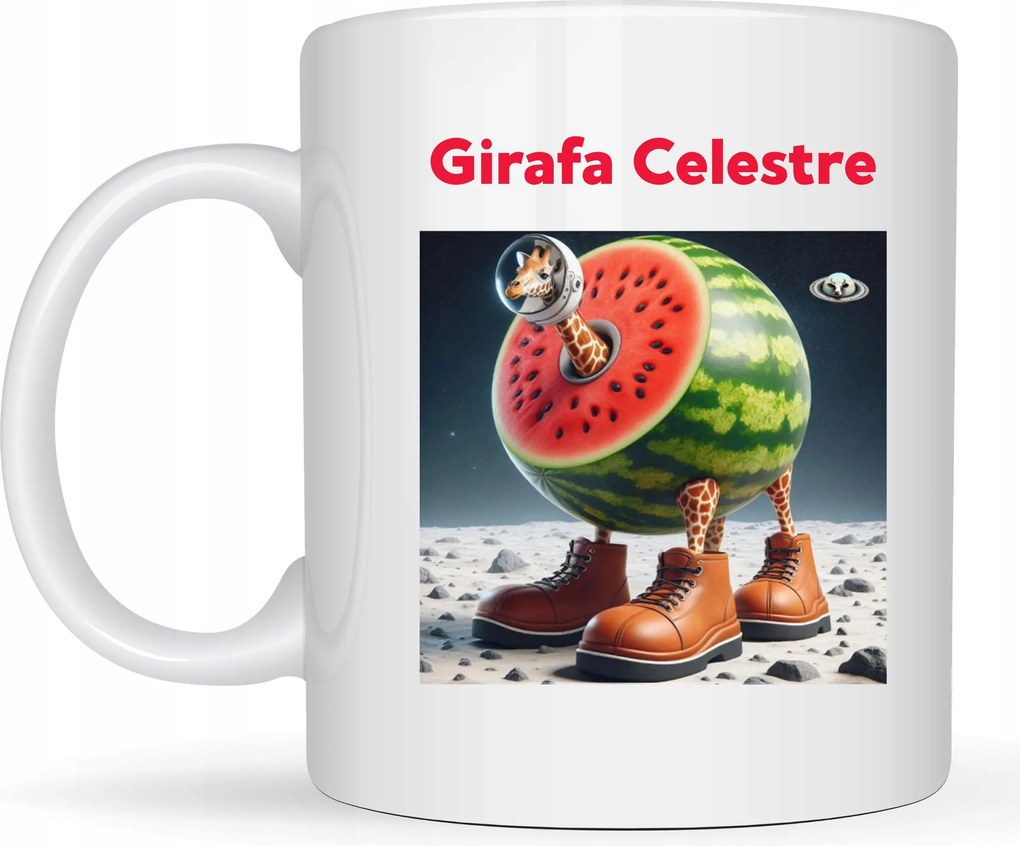 Bögre Viral Italian Brainrot Mem Tiktok Girafa Celestre