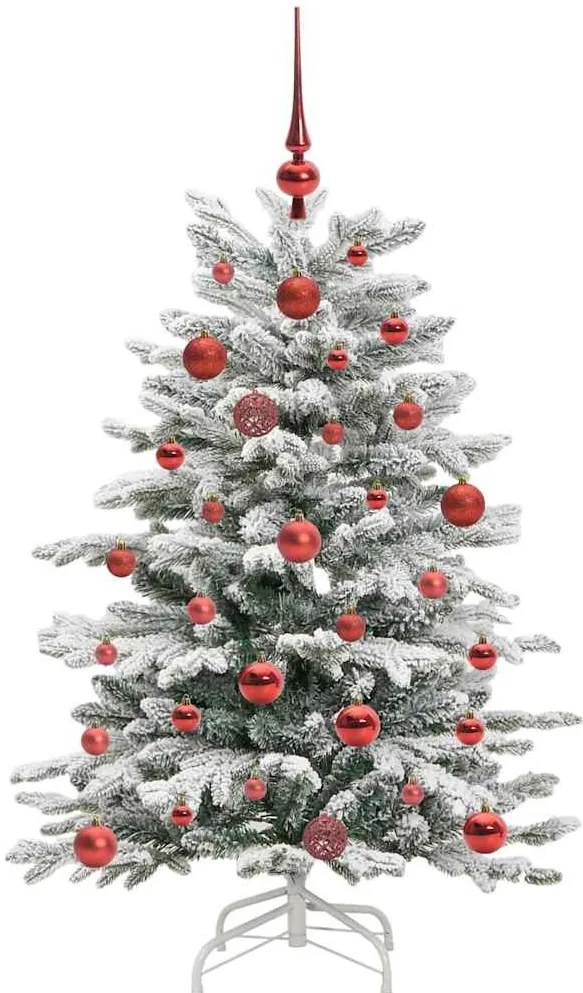 Műanyag Hajtogatós Karácsonyfa Fehér 120 cm PE és PVC