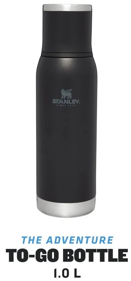 Fekete termosz 1 l – Stanley