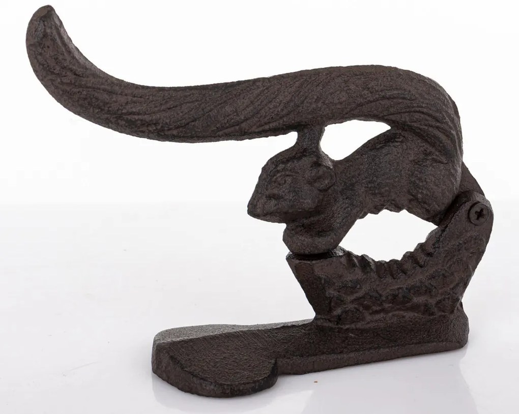Diótörő öntöttvas barna 11,5x14,5x5cm