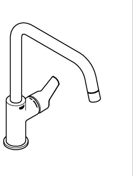GROHE 30470000 - START mosogató csaptelep, fényes króm