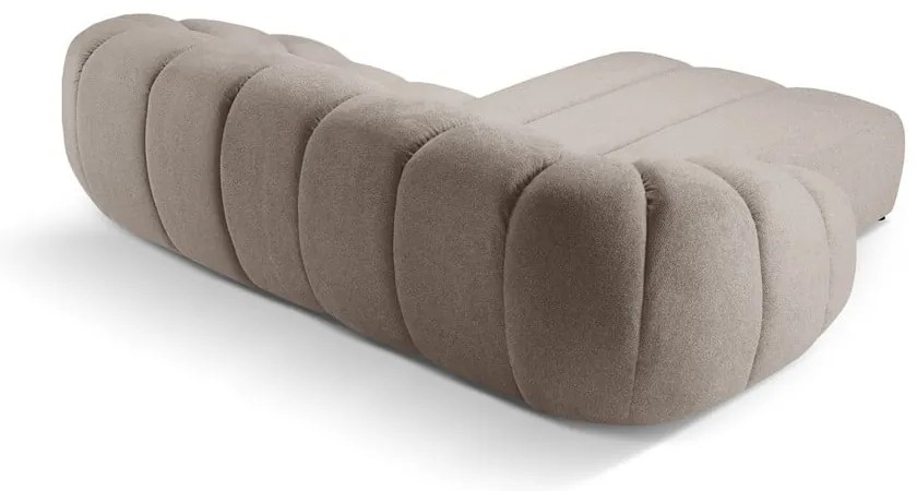 Bézs sarokkanapé (bal oldali) Diana – Micadoni