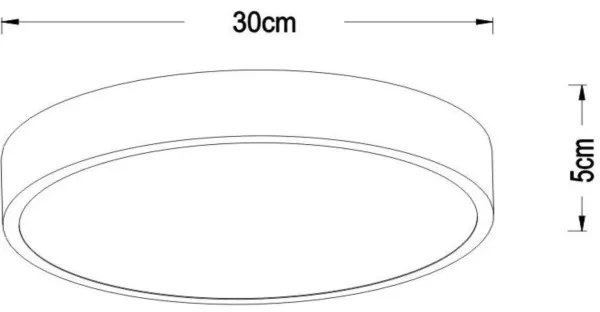 Lucide 79185/30/30 - LED Dimmelhető mennyezeti lámpa UNAR LED/18W/230V fekete
