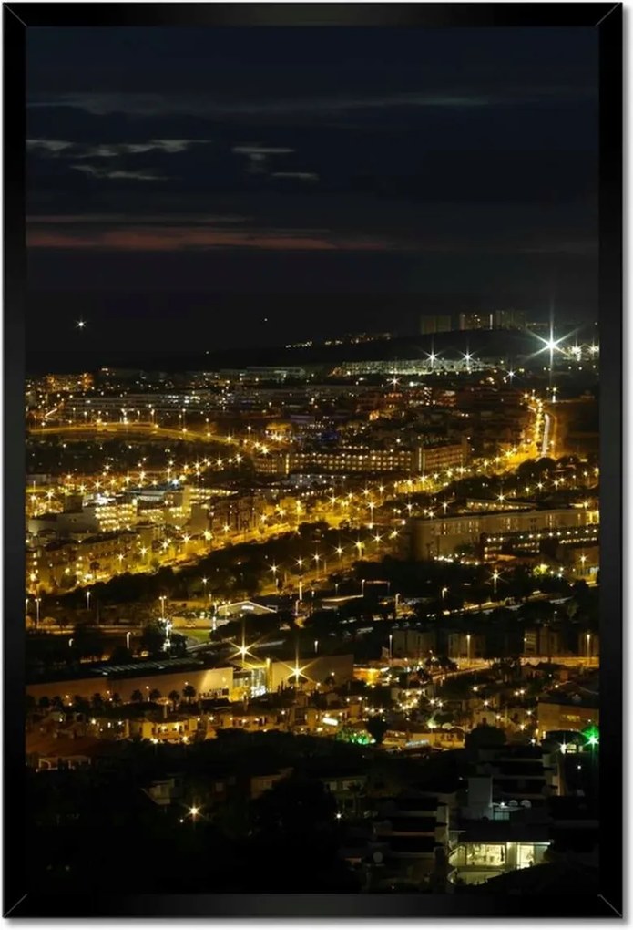 Poszterek keretben 40x60 Tájkép éjszakai felvételen