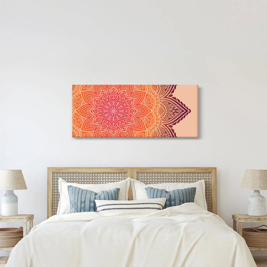Kép - mandala art (120x50 cm)