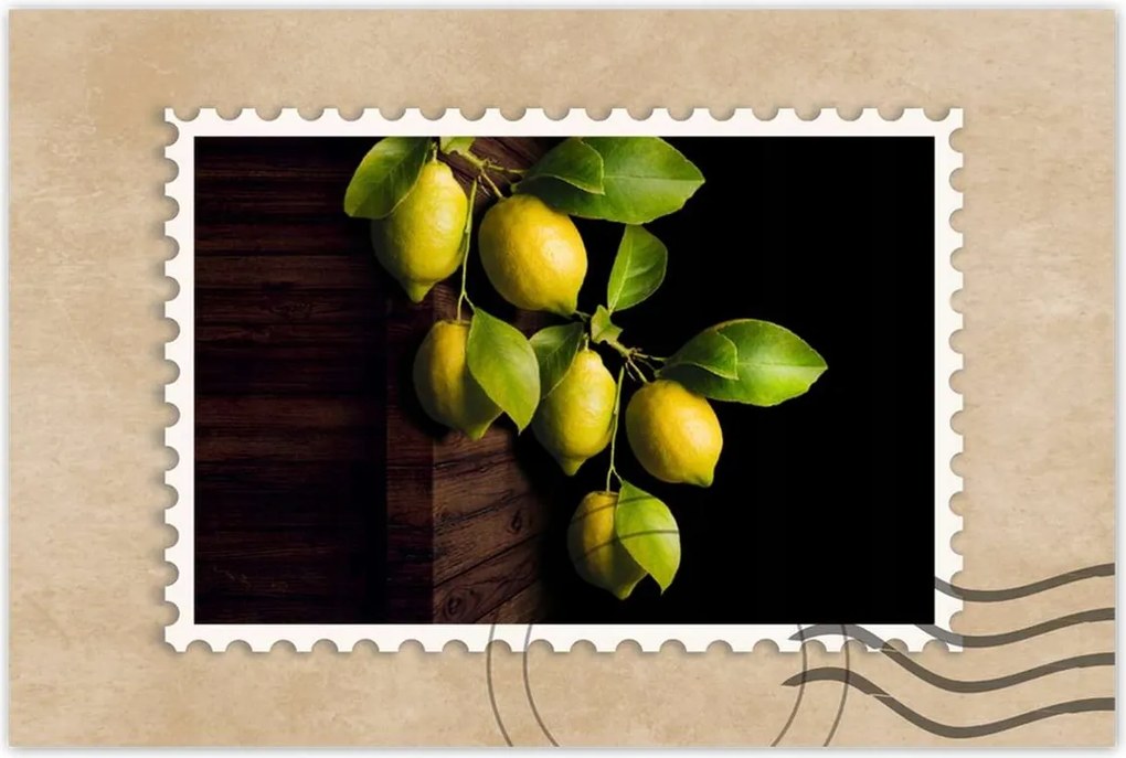 Poszterek 120x80 Természetes citrom Citrus